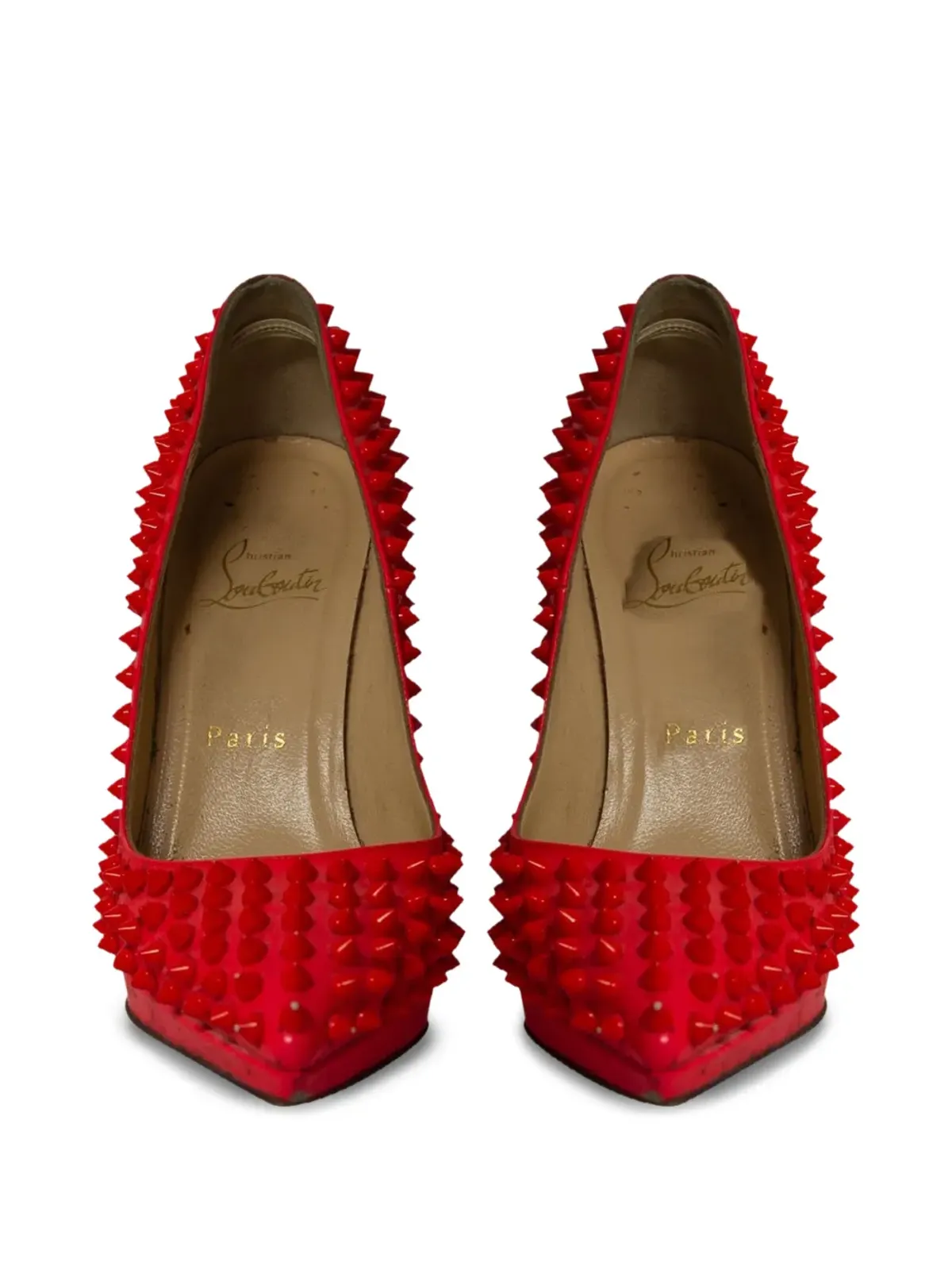 Christian Louboutin ヴィンテージ スパイク装飾パンプス - 画像4