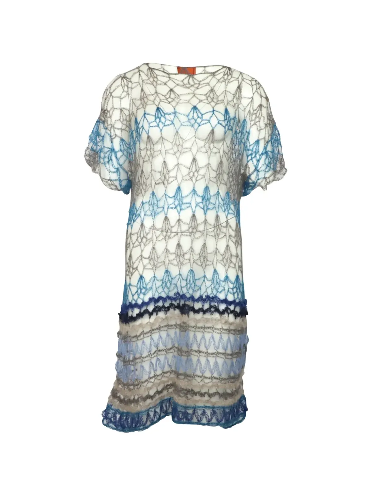 Missoni Pre-Owned ホワイトのニットドレス - 画像1
