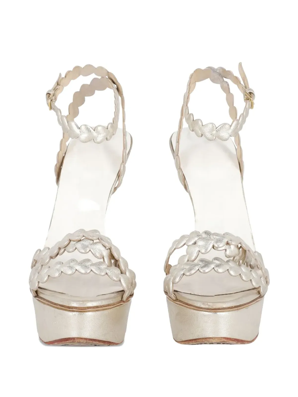 Charlotte Olympia ハートユー プラットフォームサンダル - 画像5