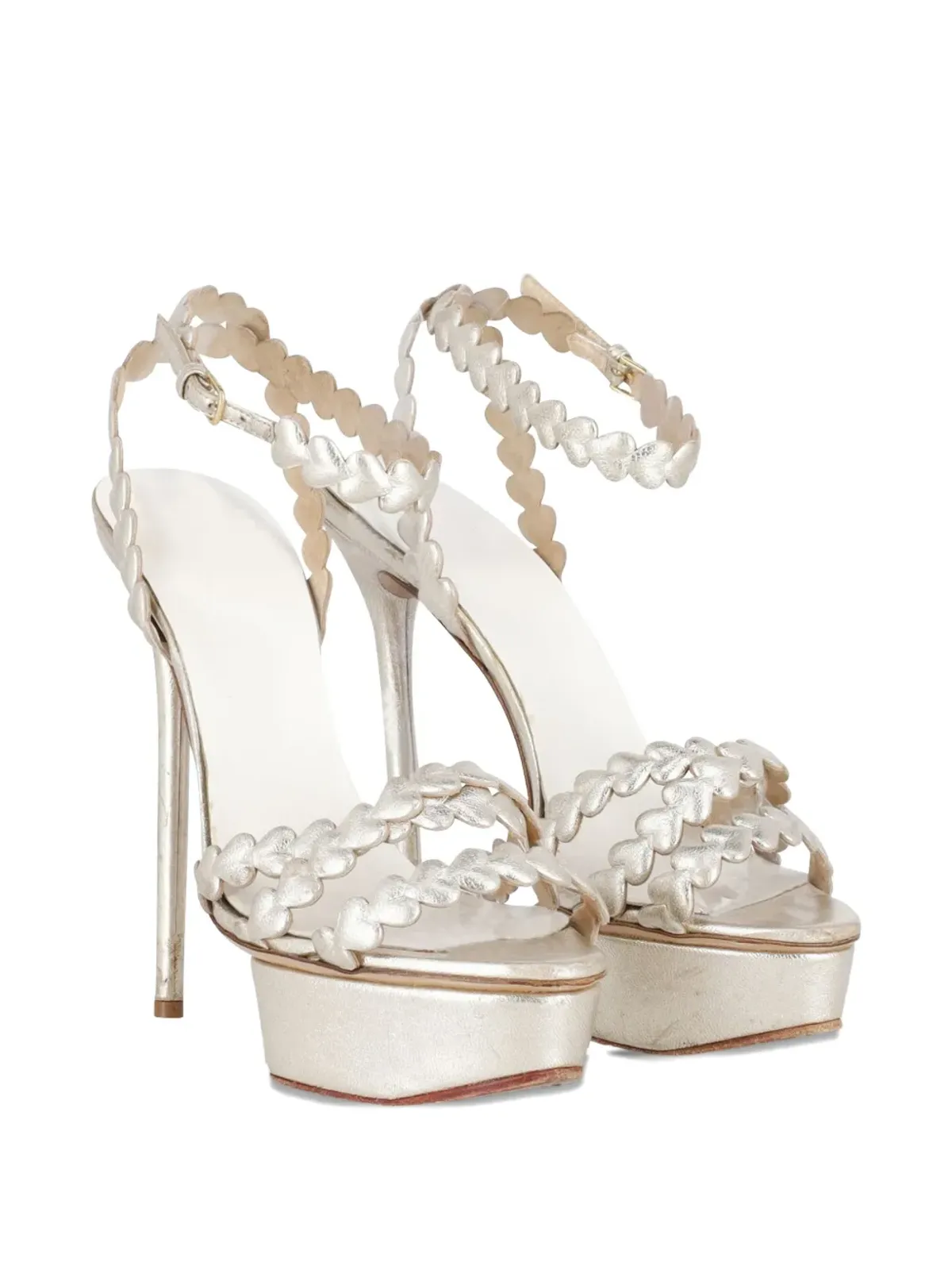 Charlotte Olympia ハートユー プラットフォームサンダル - 画像2