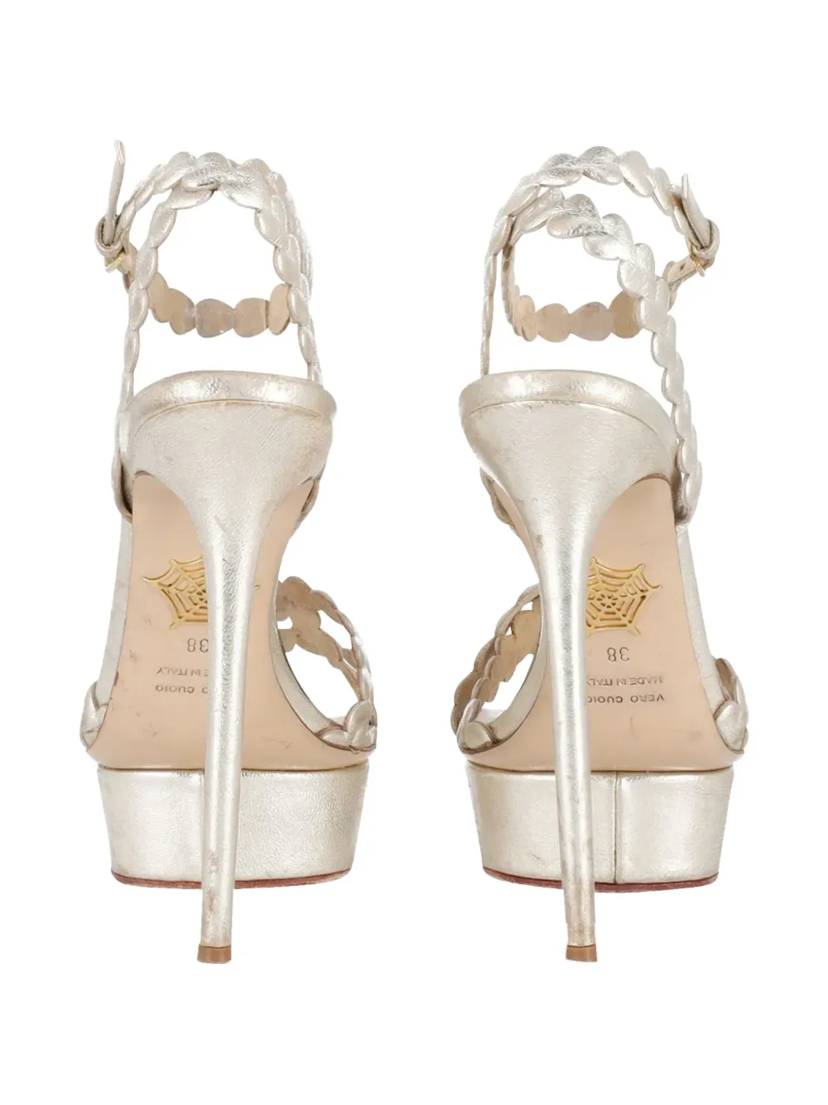 Charlotte Olympia ハートユー プラットフォームサンダル - 画像3