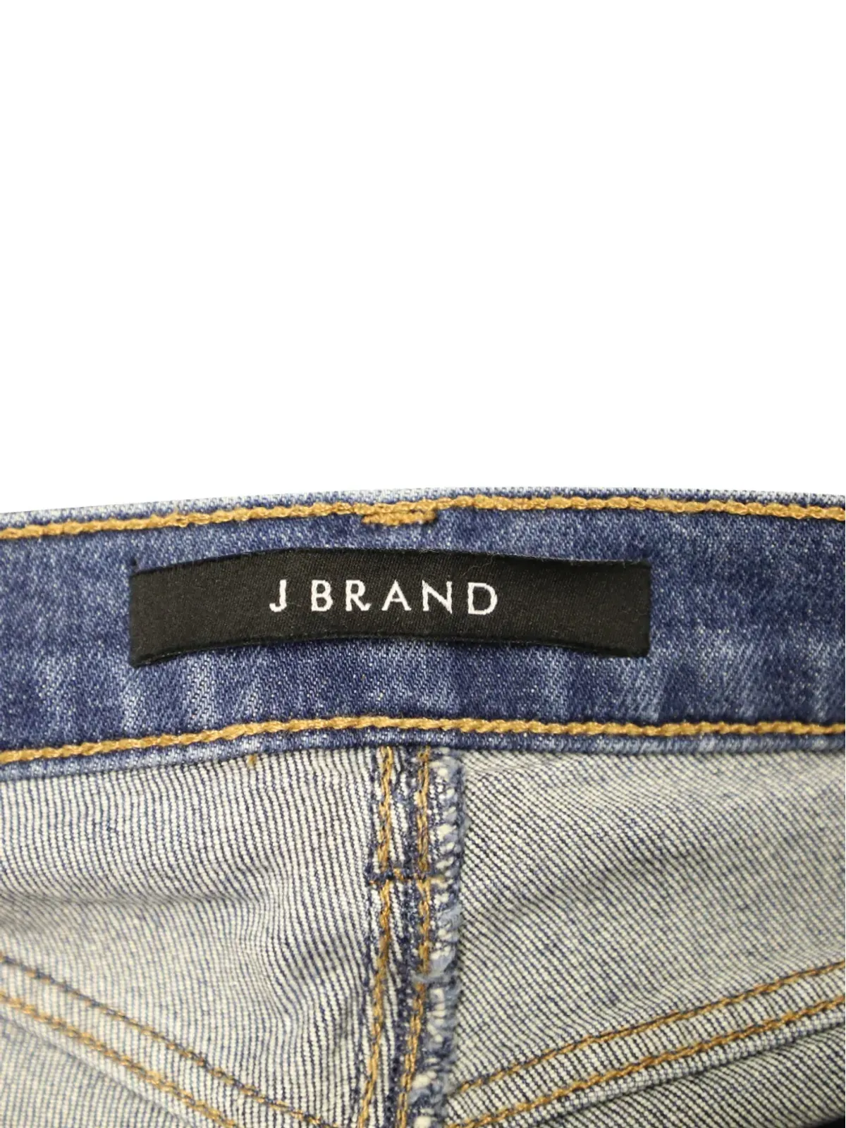 J Brand ディストレストジーンズ ブルー - 画像3