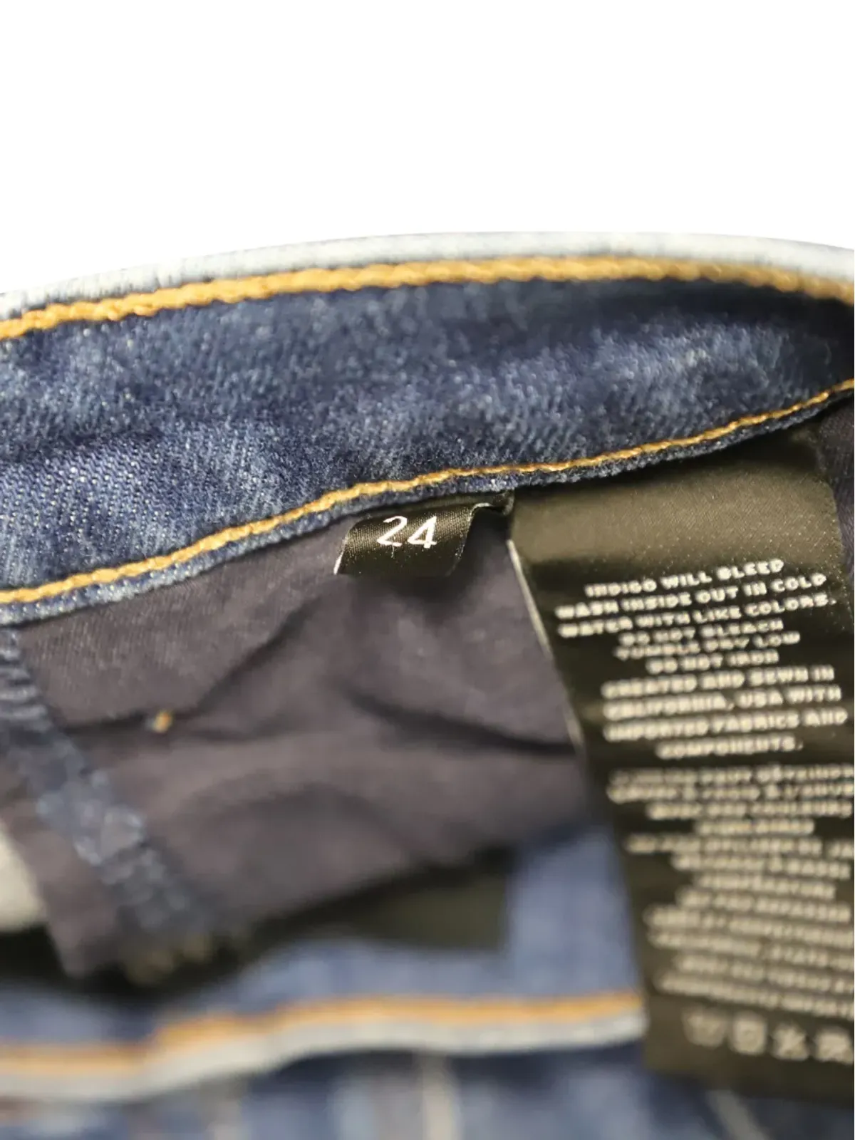 J Brand ディストレストジーンズ ブルー - 画像4