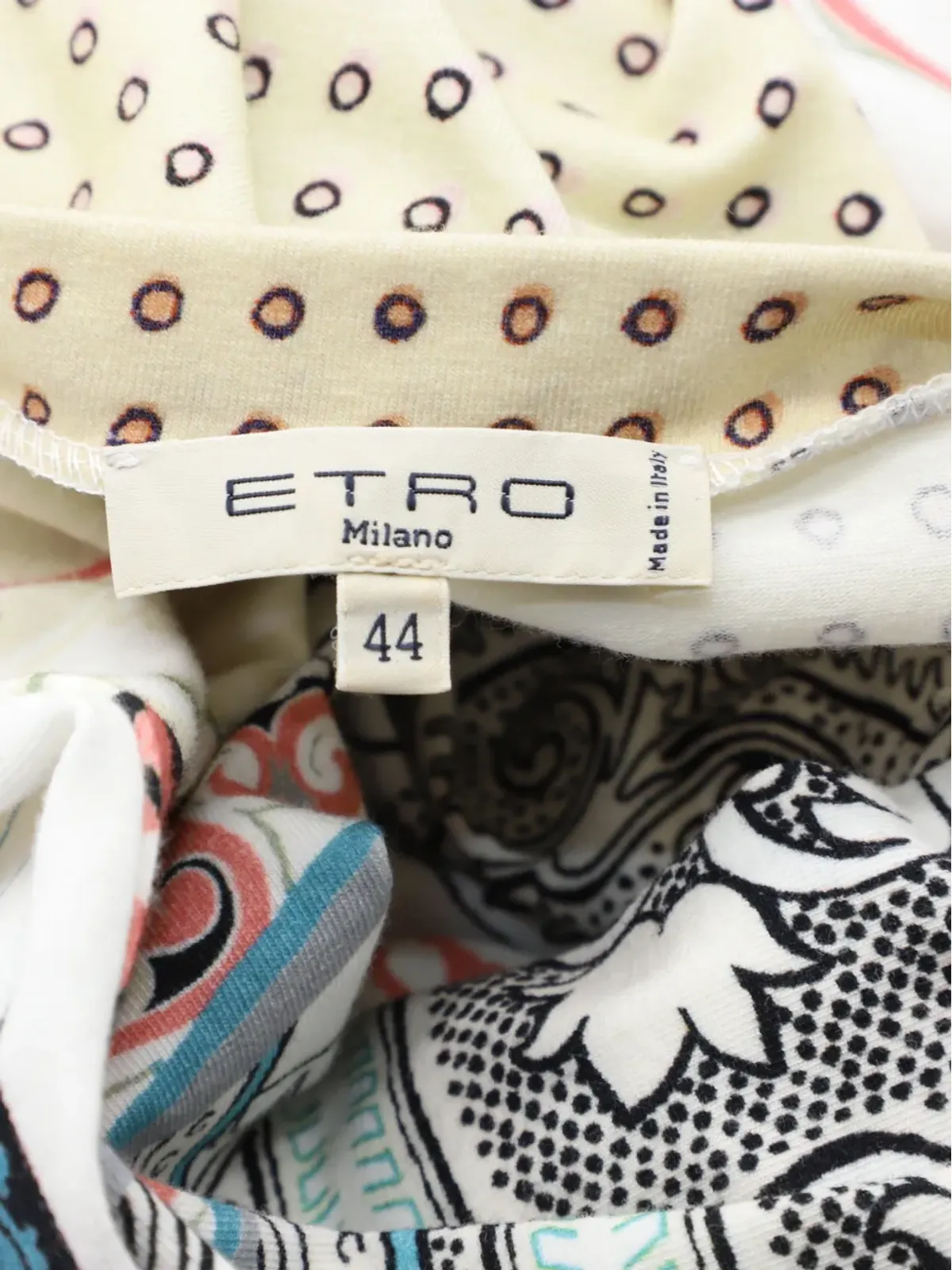 Etro Vintage ショートスリーブプリントドレス - 画像3