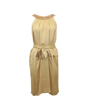Alberta Ferretti Vintage プリーツベルトドレス - サムネイル1