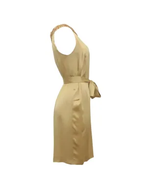 Alberta Ferretti Vintage プリーツベルトドレス - サムネイル3