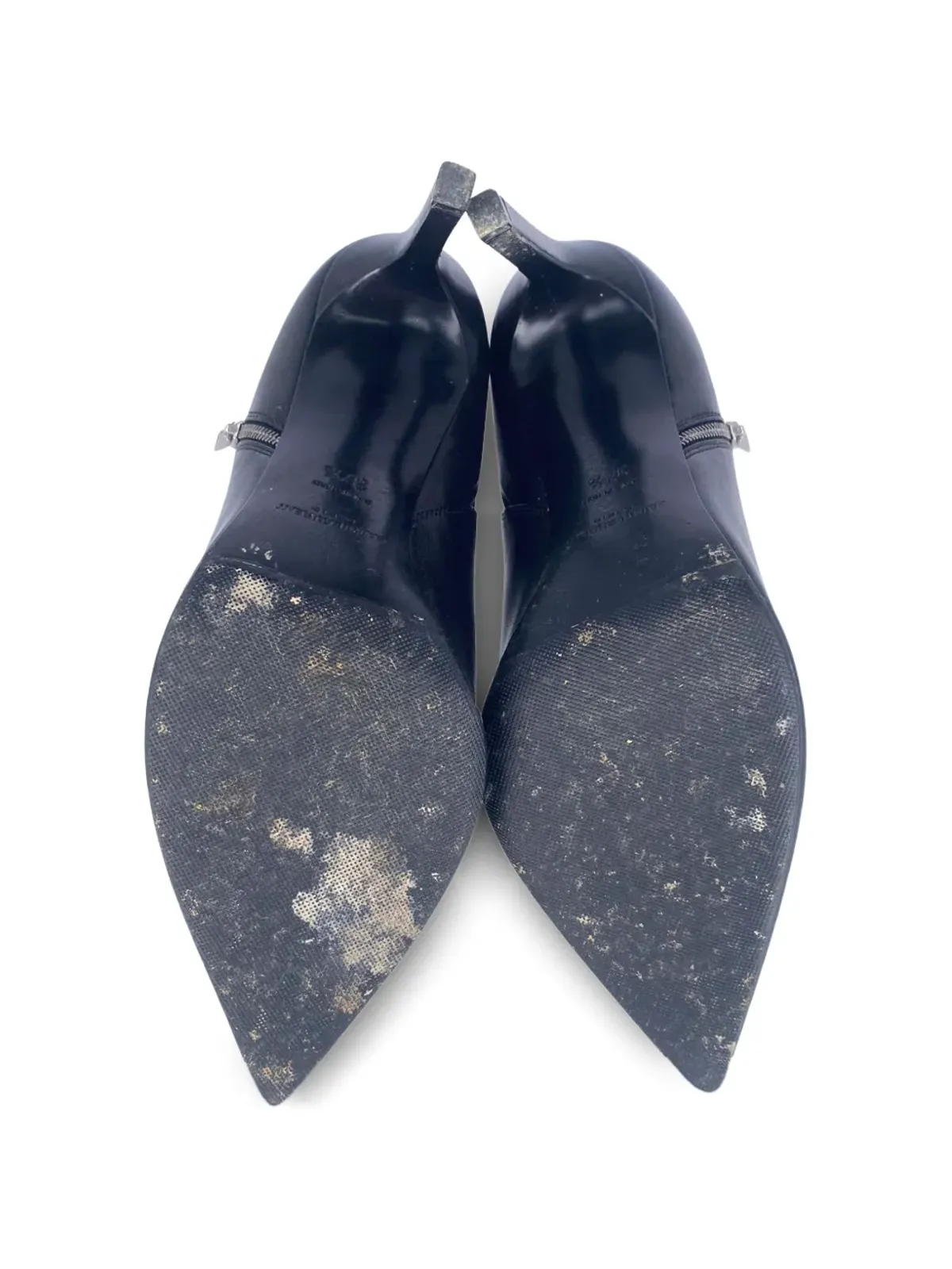 Saint Laurent Pre-Owned スティレットアンクルブーツ - 画像5