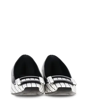 Roger Vivier Vintage グリッドスクエアトゥパンプス - サムネイル5