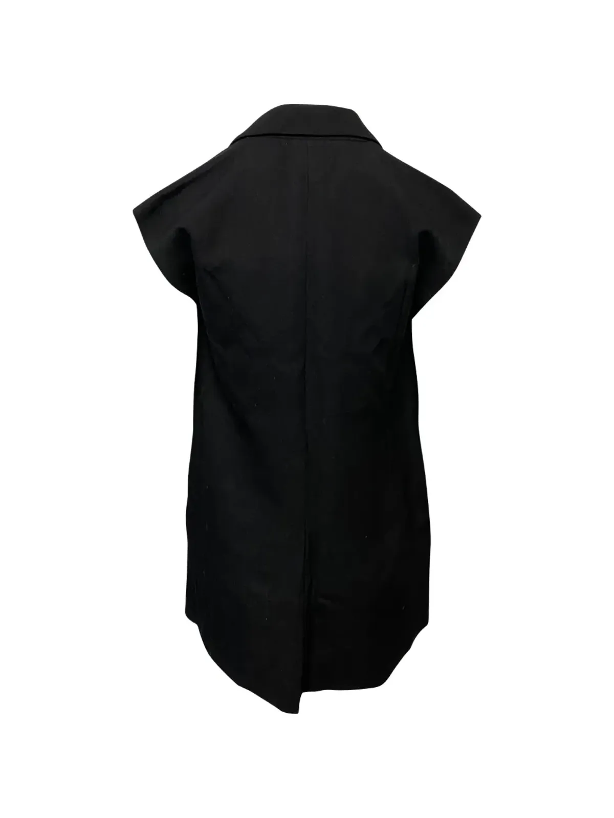 Moschino Pre-Owned ベルベット オーバーサイズ ベスト ミニドレス - Black - 画像2