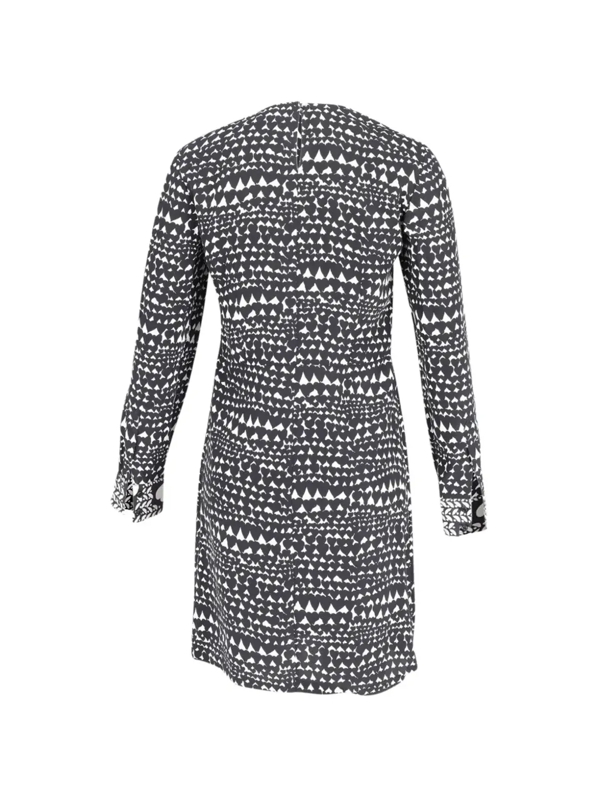 Stella McCartney Pre-Owned プリント柄シースドレス（ブラック・ミニ丈） - 画像2
