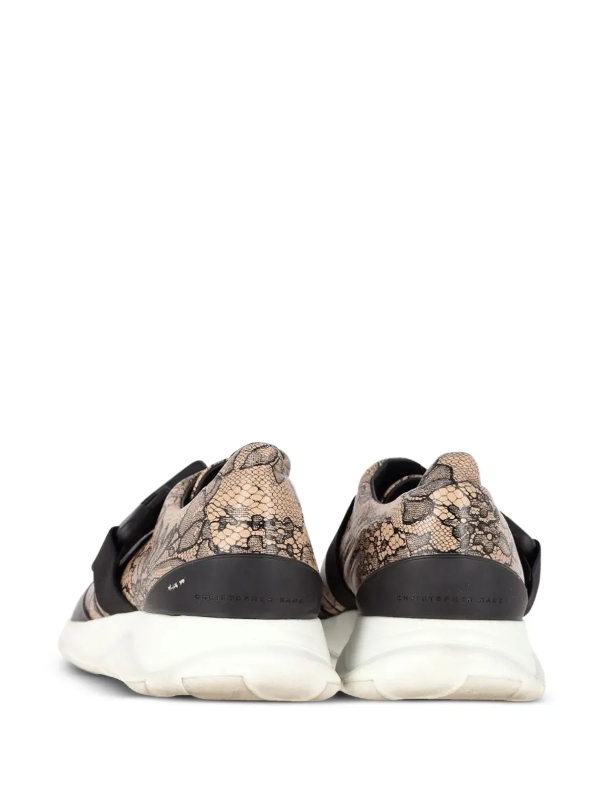 Christopher Kane レース柄スニーカー - 画像4
