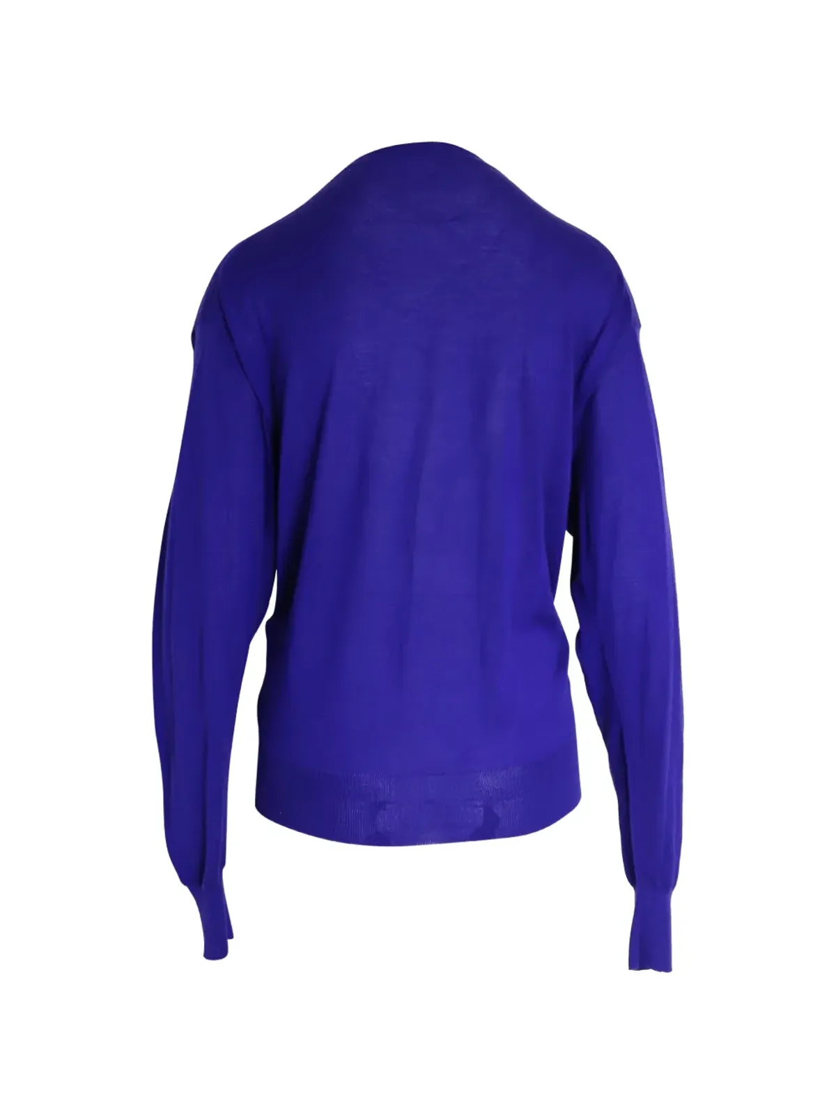 Celine Pre-Owned shirred window panel knitted top - Blue - 画像2