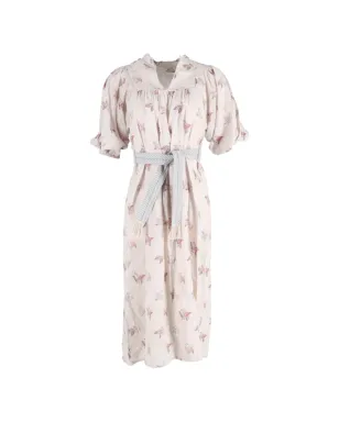 ZIMMERMANN 花柄プリント Vネック ミディドレス - ピンク - サムネイル1
