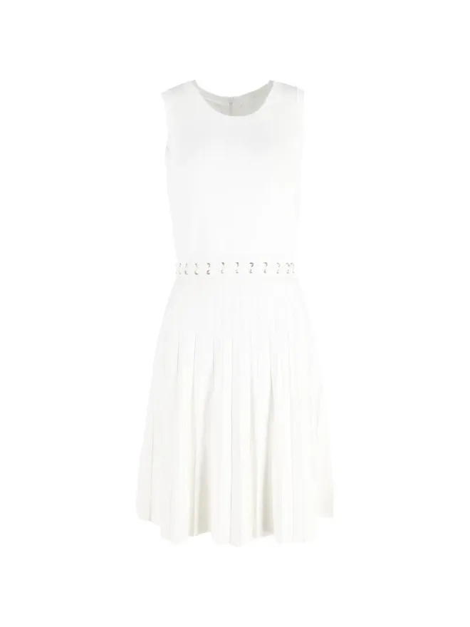 Michael Kors Vintage Michael Kors Vintage プリーツディテール ミニドレスの商品画像