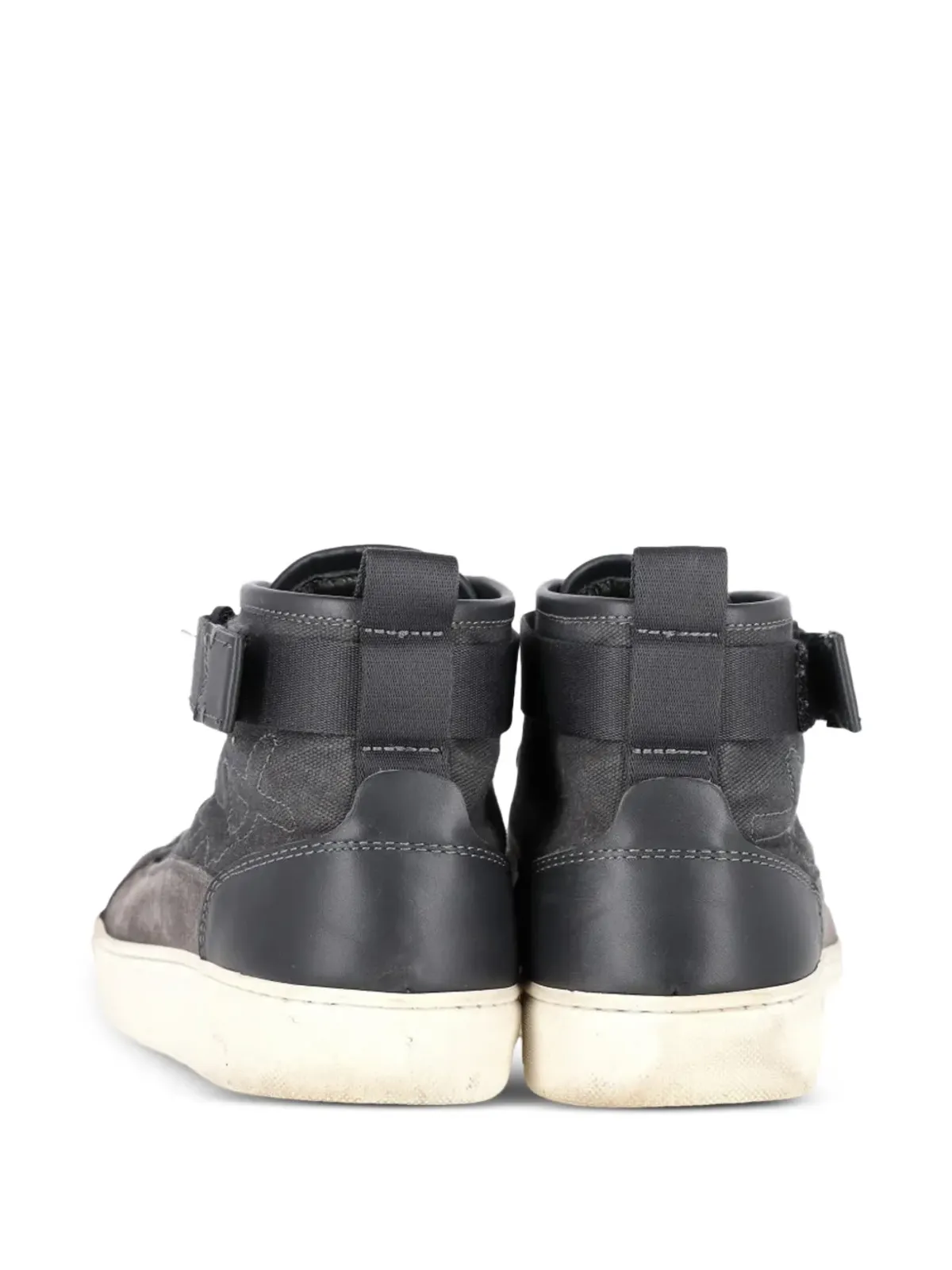Ermenegildo Zegna Vintage ストラップ付きハイカットスニーカー - 画像3