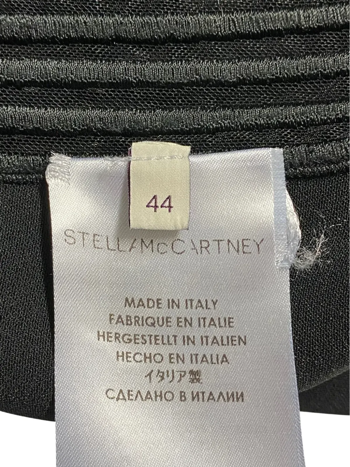 Stella McCartney Pre-Owned リブウェーブミニスカート - Black - 画像5
