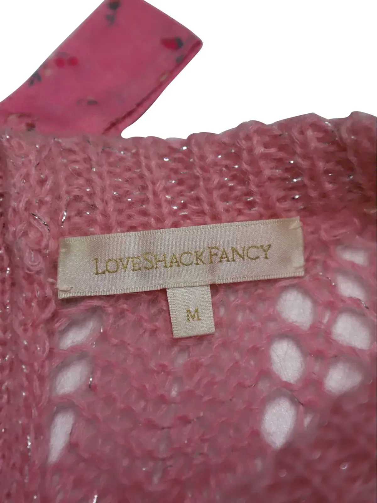 LoveShackFancy ケーブルニットセーター - 画像5