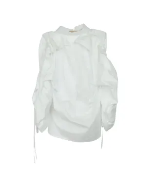 Antonio Berardi Vintage フリル付きギャザーシャツ - サムネイル2