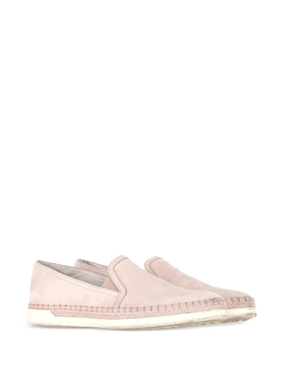Tod's Vintage スリップオン スエード トレーナー - ピンク - 画像2