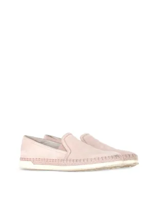 Tod's Vintage スリップオン スエード トレーナー - ピンク - サムネイル2