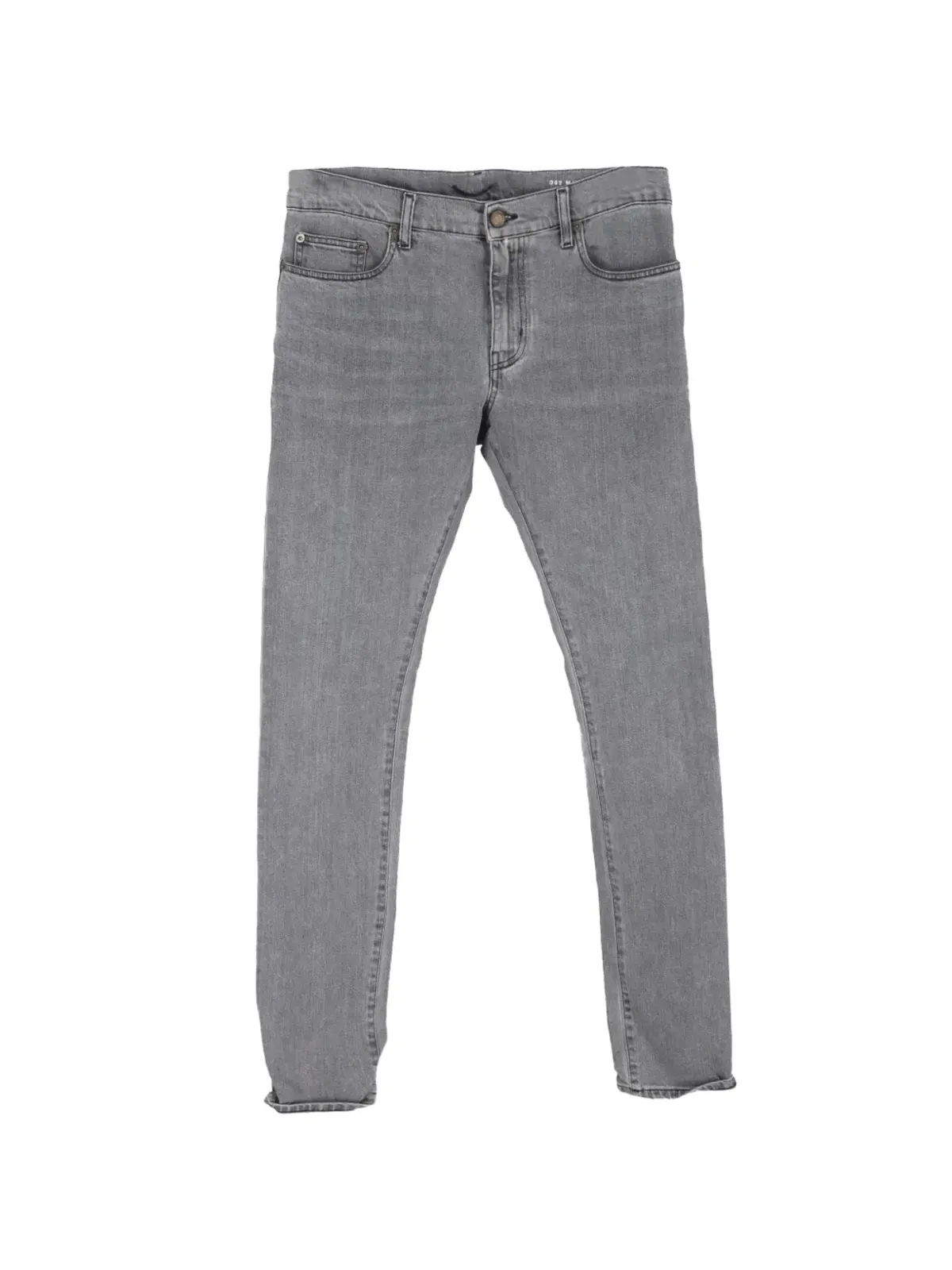 Saint Laurent Pre-Owned スリムフィットジーンズ（グレー） - 画像1