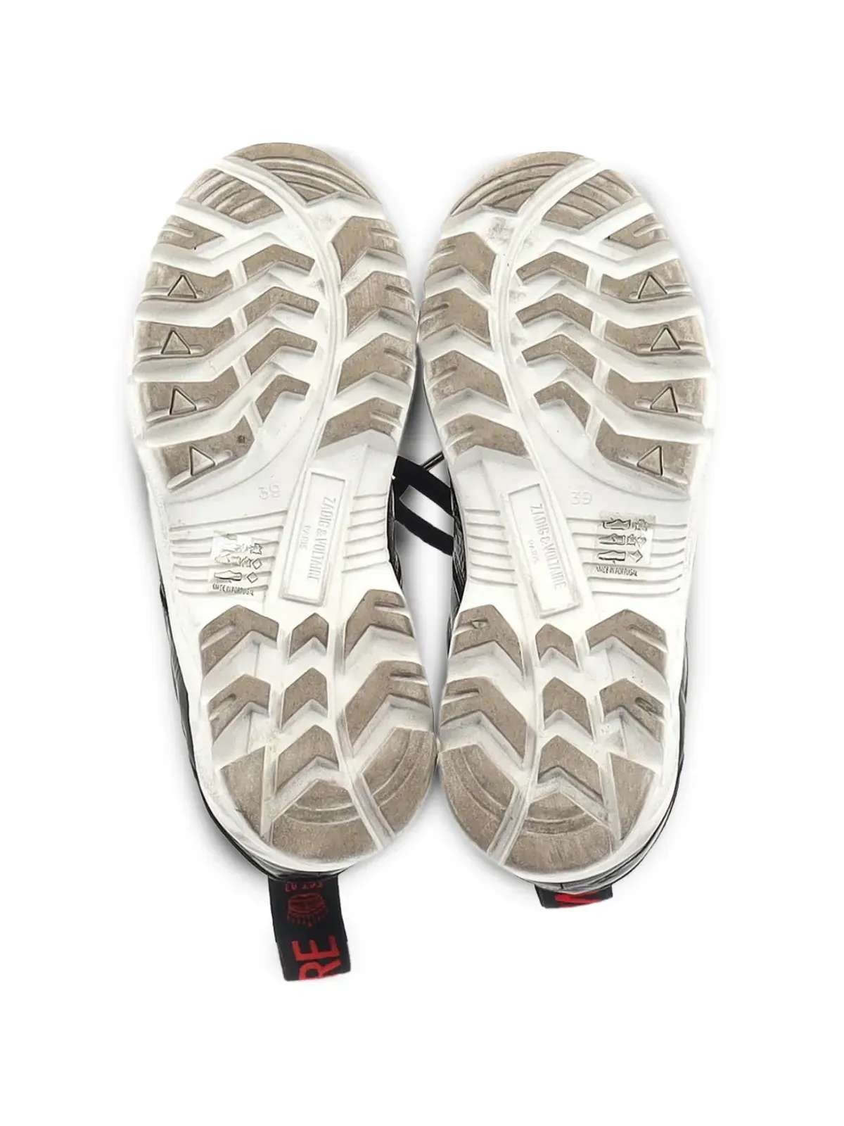 Zadig&Voltaire Blaze Crush レザー スニーカー - 画像5