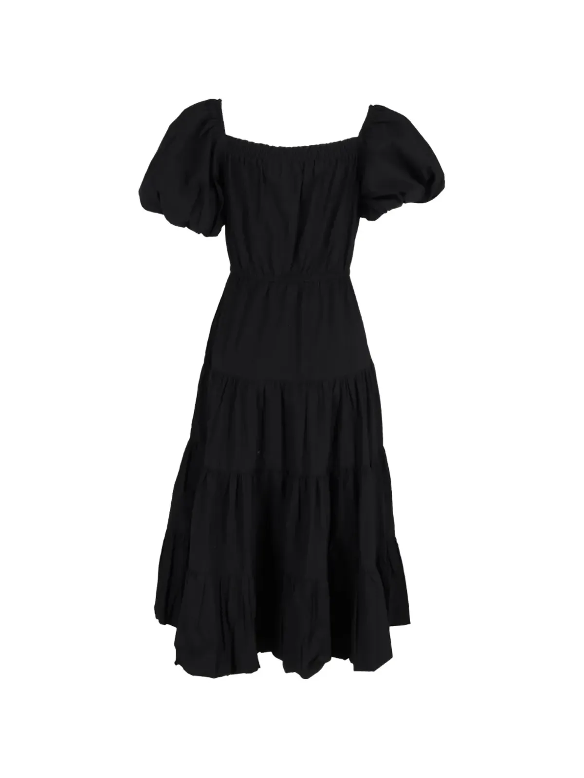 Jason Wu オフショルダー ティアード ミディドレス - ブラック - 画像2