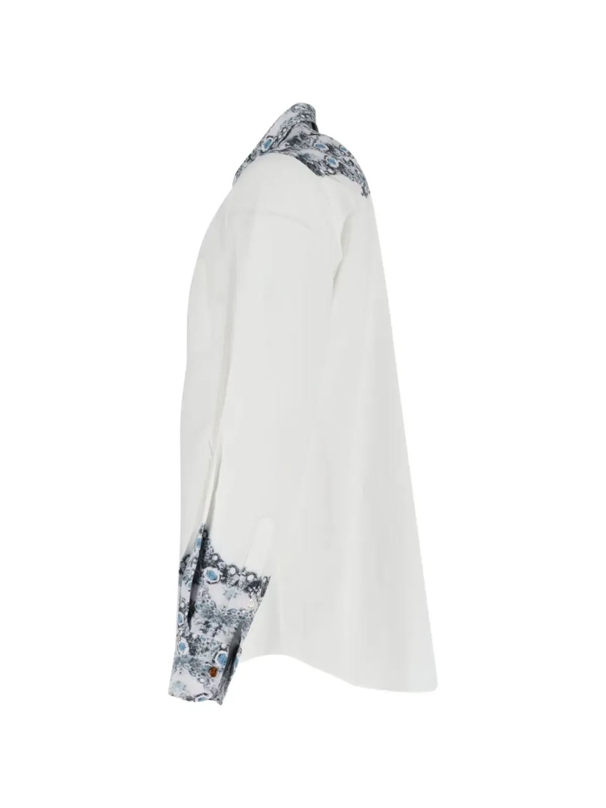 Alexander McQueen ビンテージ skull print ボタンダウンシャツ - White - 画像3