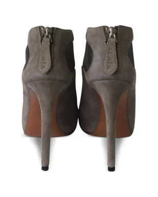 Alaïa Pre-Owned アーモンドトゥ アンクルブーツ - サムネイル3
