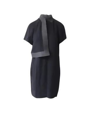 Alexander Wang ショルダーフラップドレス - ブラック - サムネイル1
