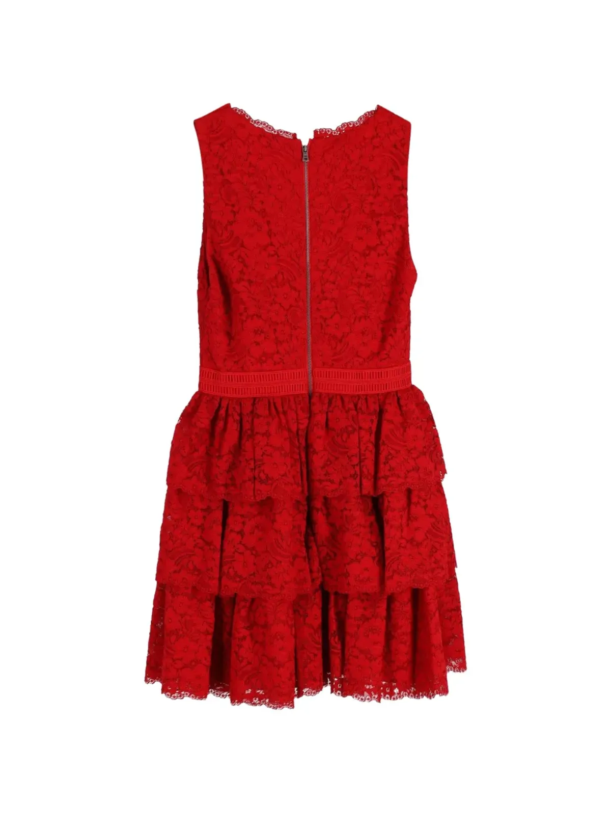 alice + olivia レースVネックドレス - 画像2