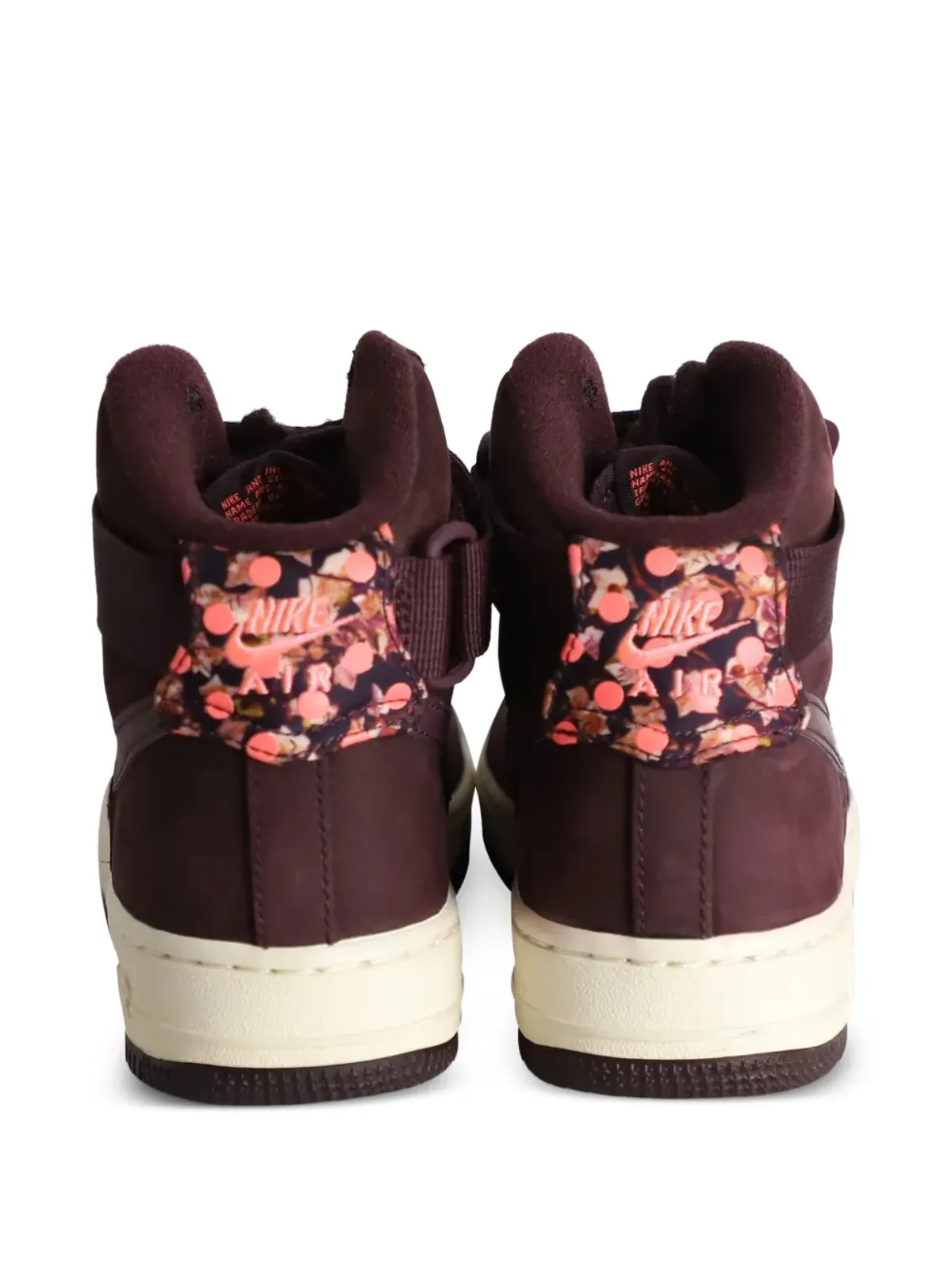 Nike Vintage Liberty London Air Force 1 High-Top スニーカー - レッド - 画像3