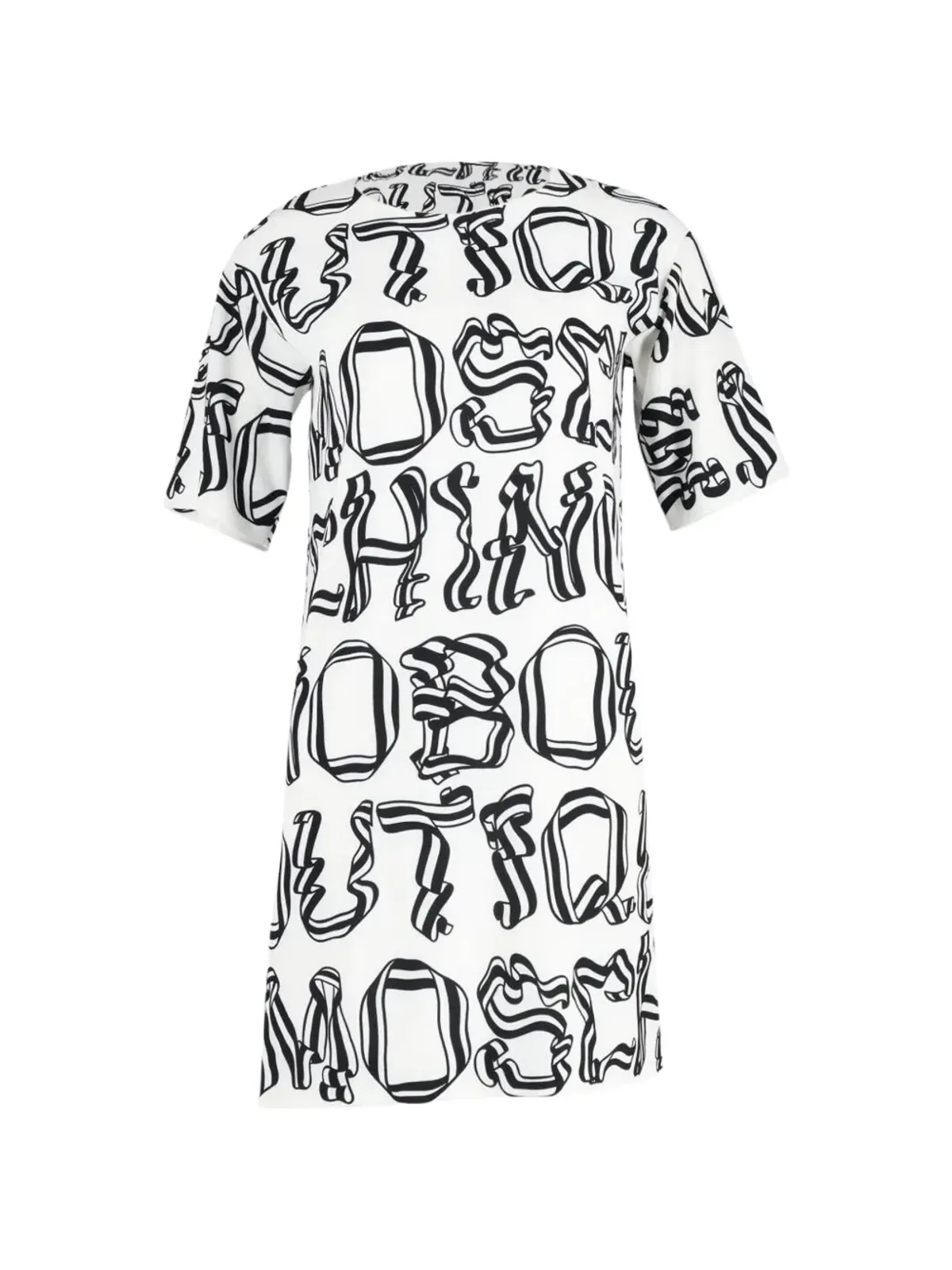 Moschino Pre-Owned ビンテージ ロゴTシャツドレス - 画像1