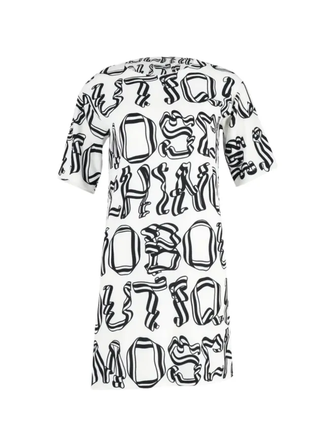 Moschino Pre-Owned Moschino Pre-Owned ビンテージ ロゴTシャツドレスの商品画像