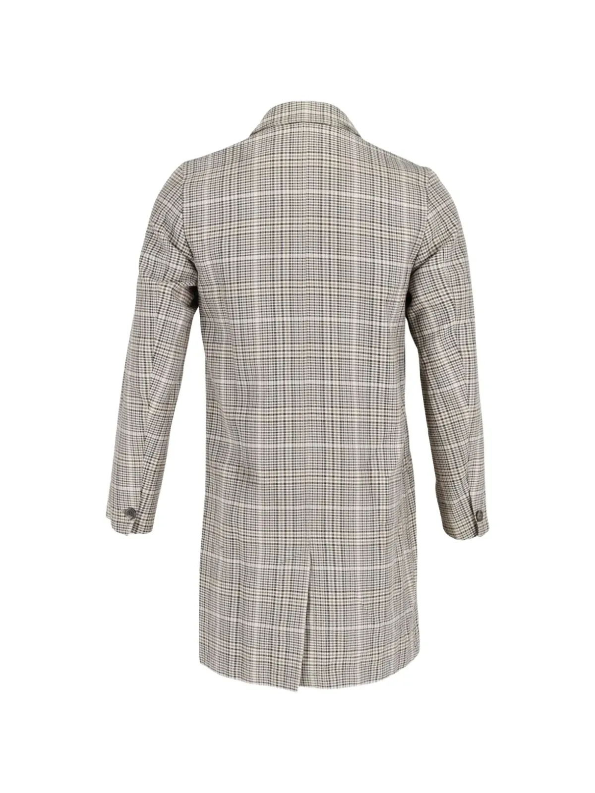 A.P.C. マック チェック柄コート - 画像2