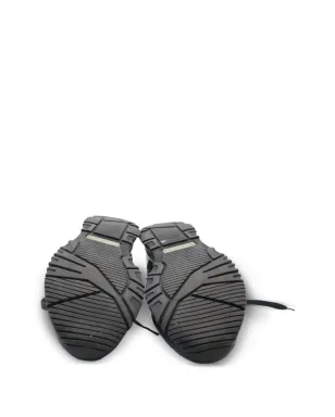 Lanvin Pre-Owned テクスチャードレザー スニーカー - グレー - サムネイル4