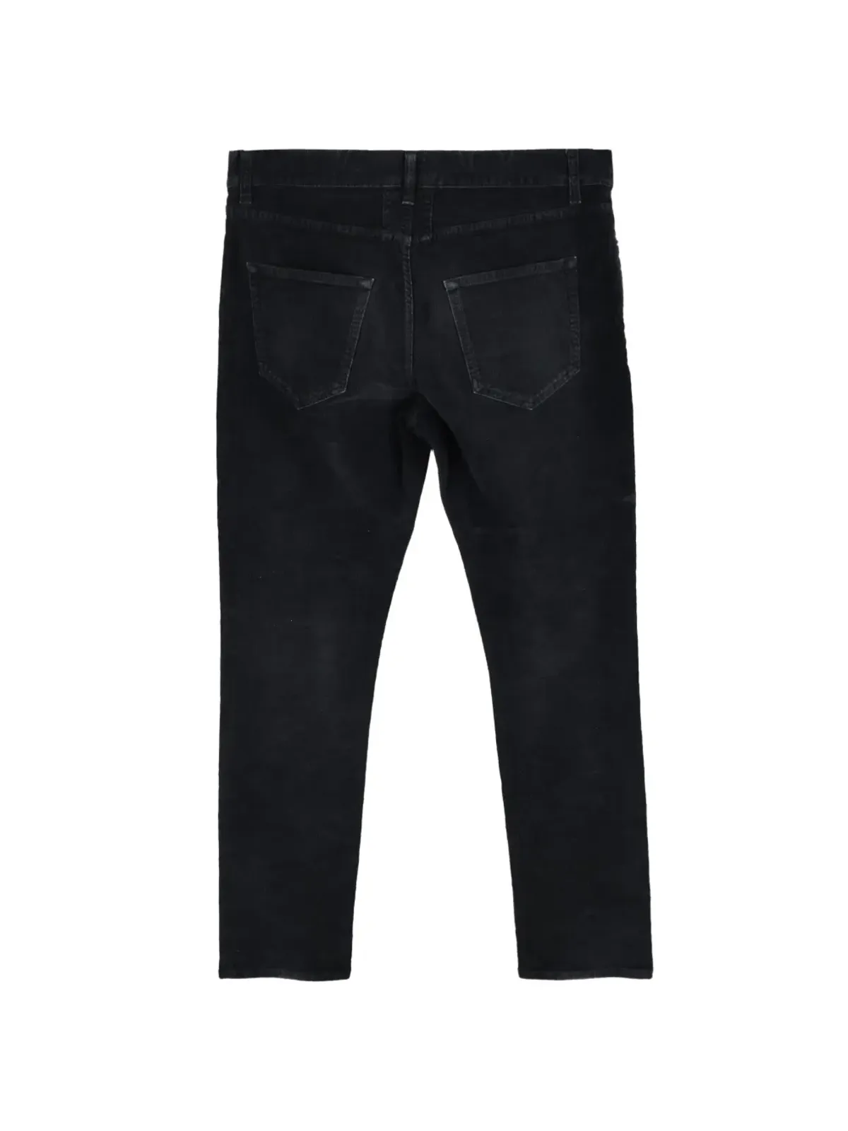 Saint Laurent Pre-Owned コーデュロイ ストレートレッグパンツ - 画像2