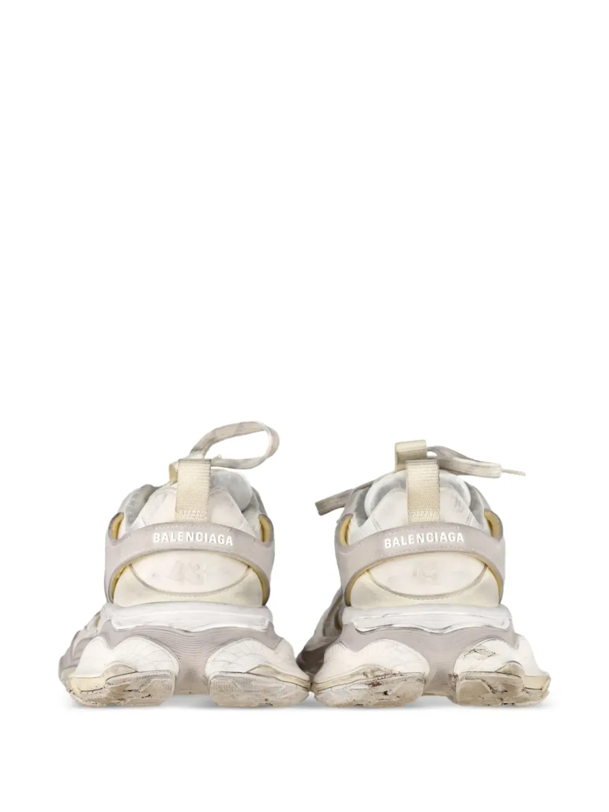 Balenciaga Pre-Owned カーゴ ダメージ加工スニーカー - 画像2