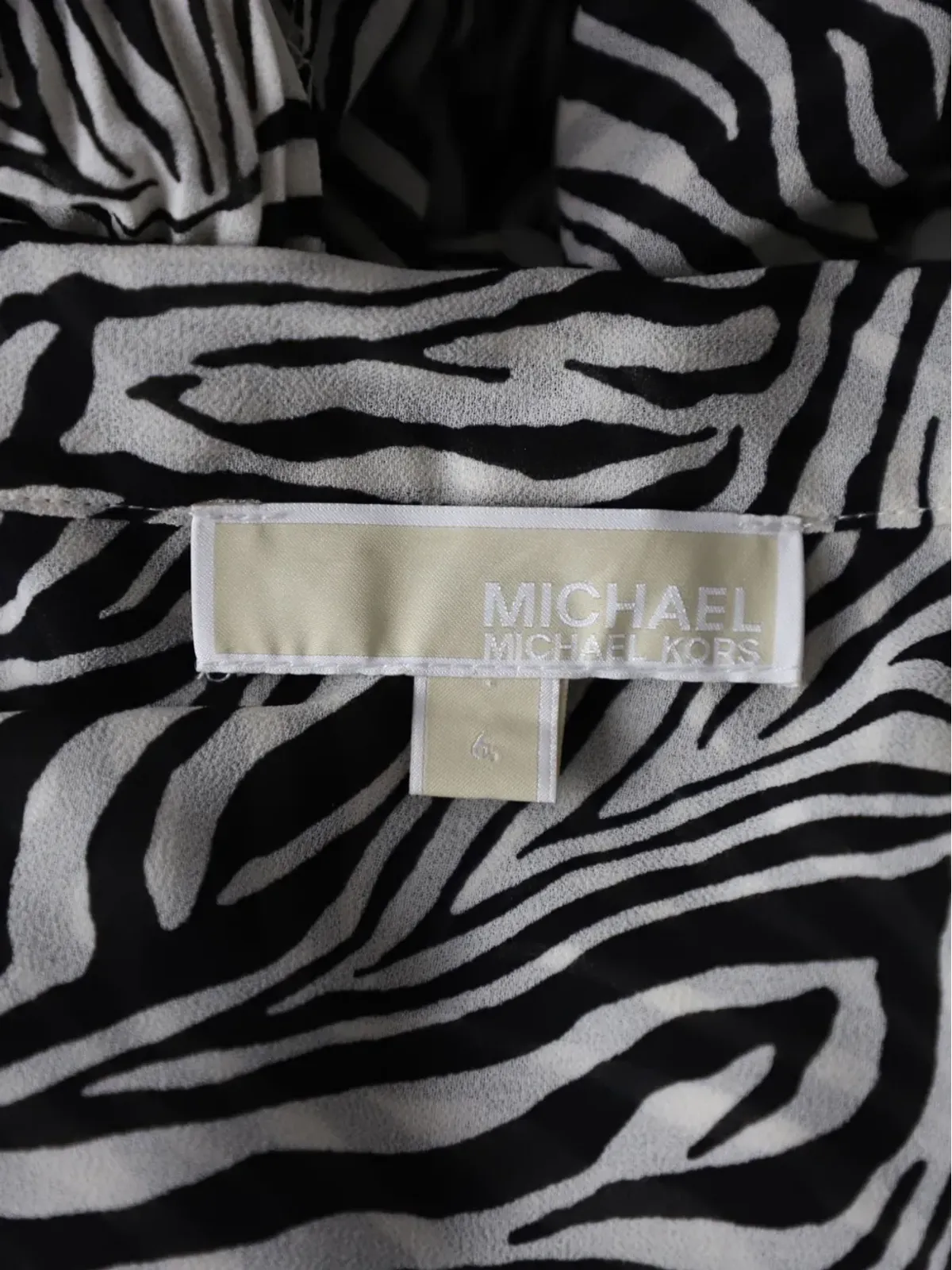 Michael Kors Vintage パウボウカラー・アニマルプリント・プレイスーツ - ブラック - 画像4