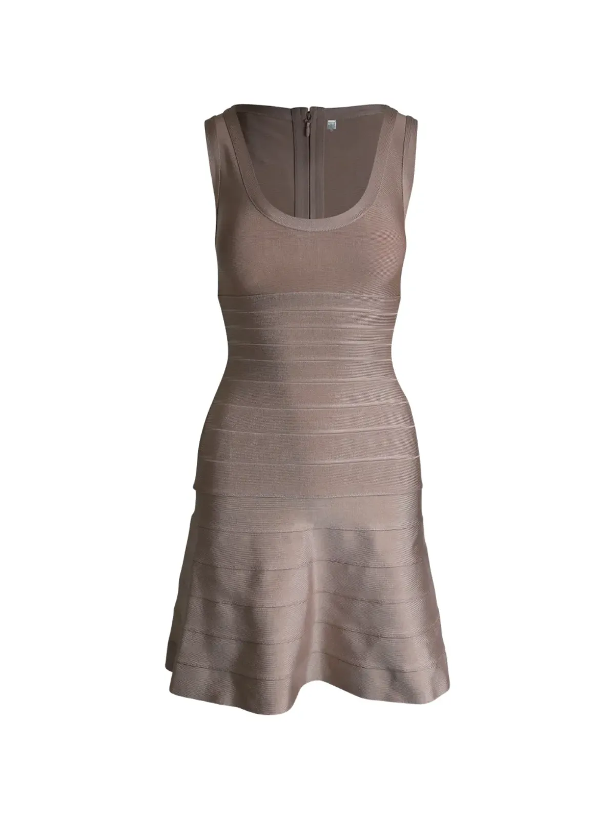 Herve Leger バンデージフレアミニドレス - 画像1