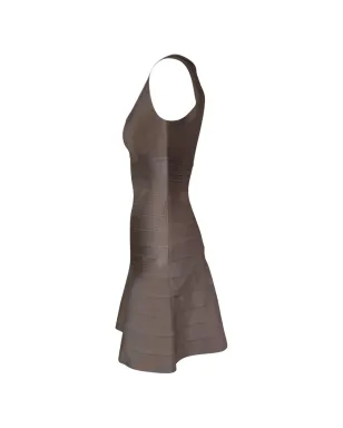 Herve Leger バンデージフレアミニドレス - サムネイル3