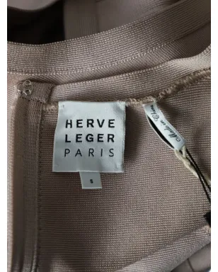 Herve Leger バンデージフレアミニドレス - サムネイル4