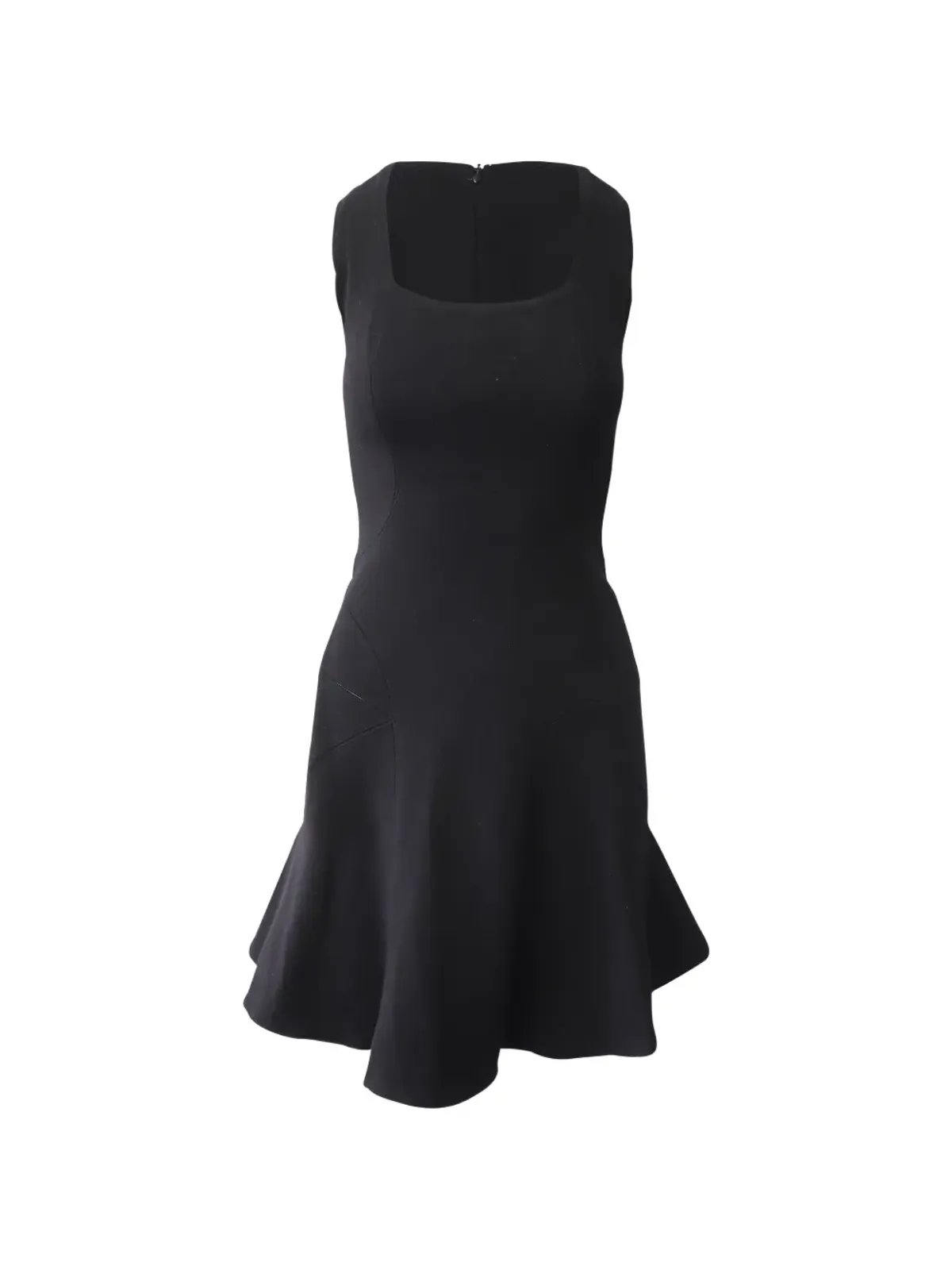 Alaïa Pre-Owned ノースリーブ スクエアネック ミニドレス - 画像2