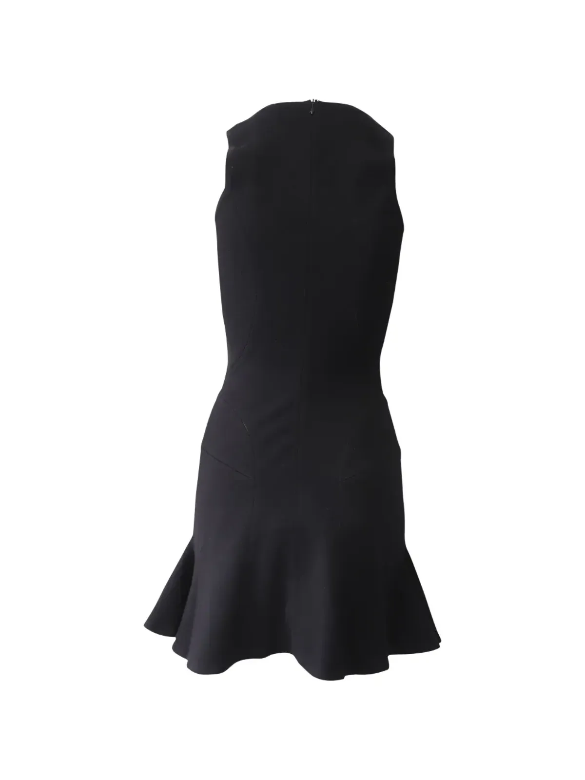 Alaïa Pre-Owned ノースリーブ スクエアネック ミニドレス - 画像3