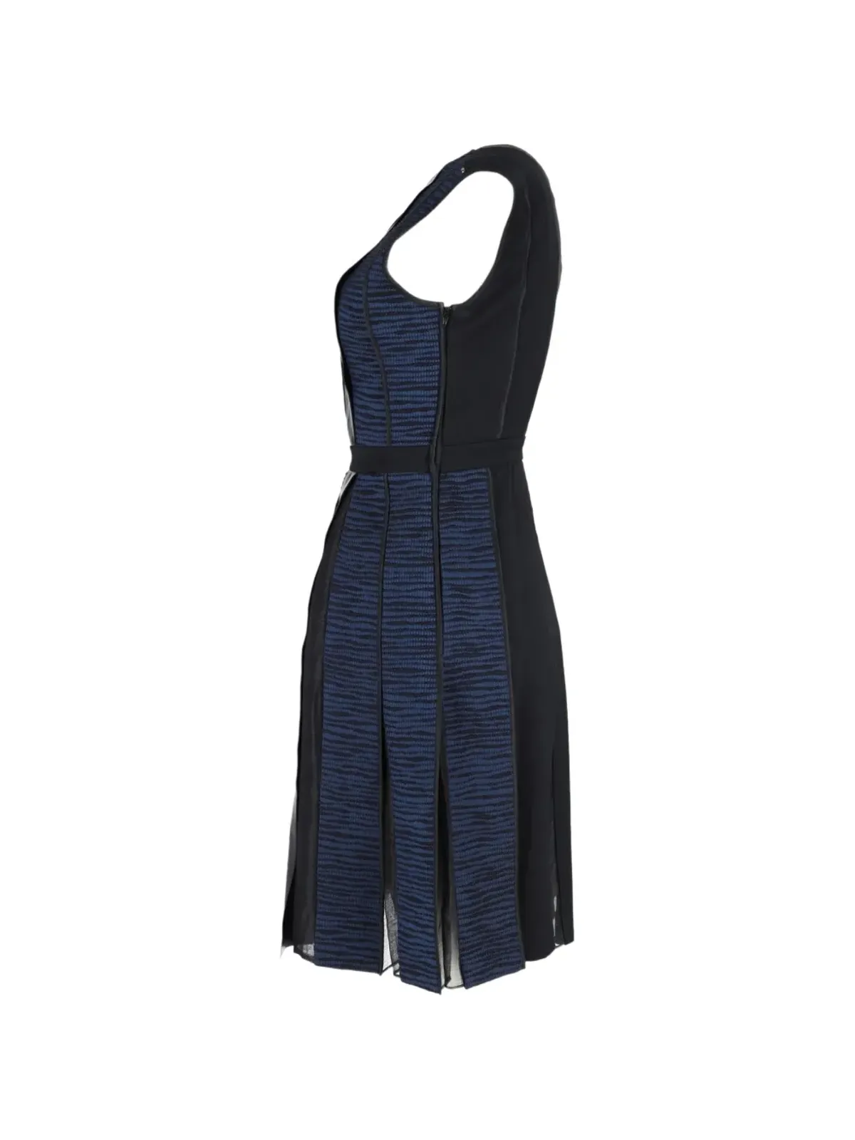 Sportmax Vintage パネル切替ノースリーブドレス - 画像3