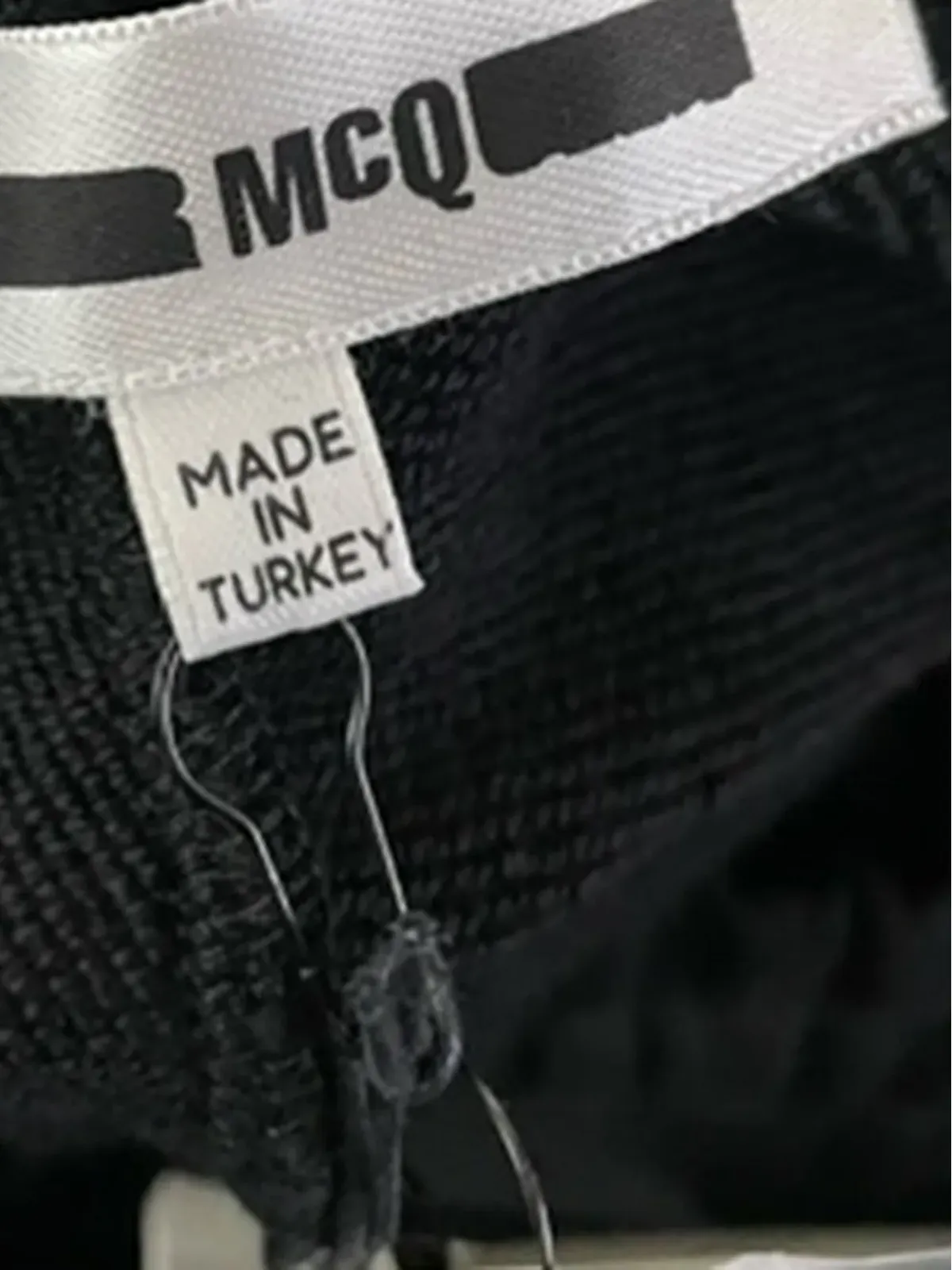 Alexander McQueen Pre-Owned ミニスワロー コットンショーツ - 画像3