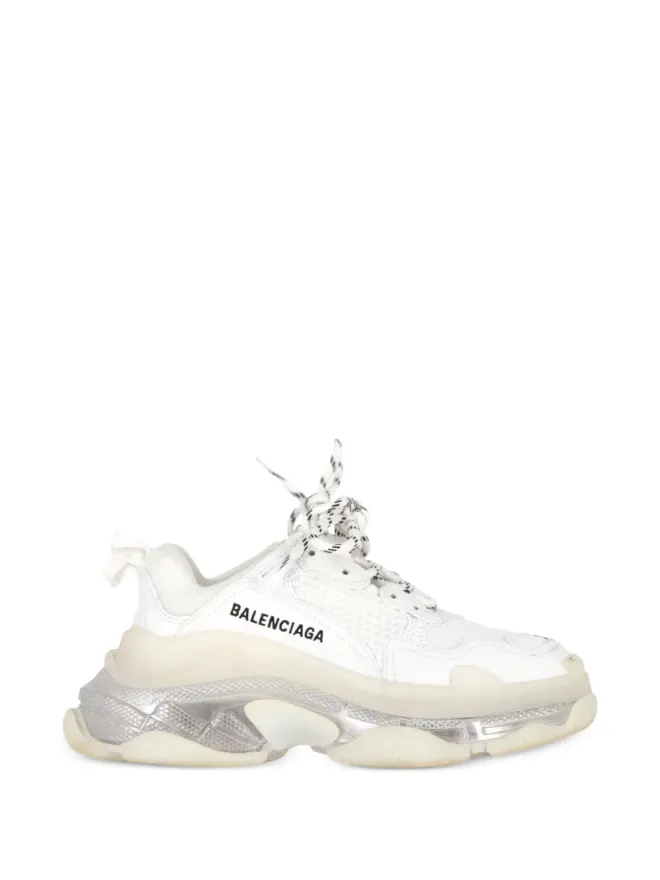 Balenciaga Pre-Owned Balenciaga Pre-Owned トリプルSクリアスニーカー - Whiteの商品画像