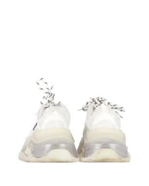 Balenciaga Pre-Owned トリプルSクリアスニーカー - White - サムネイル3