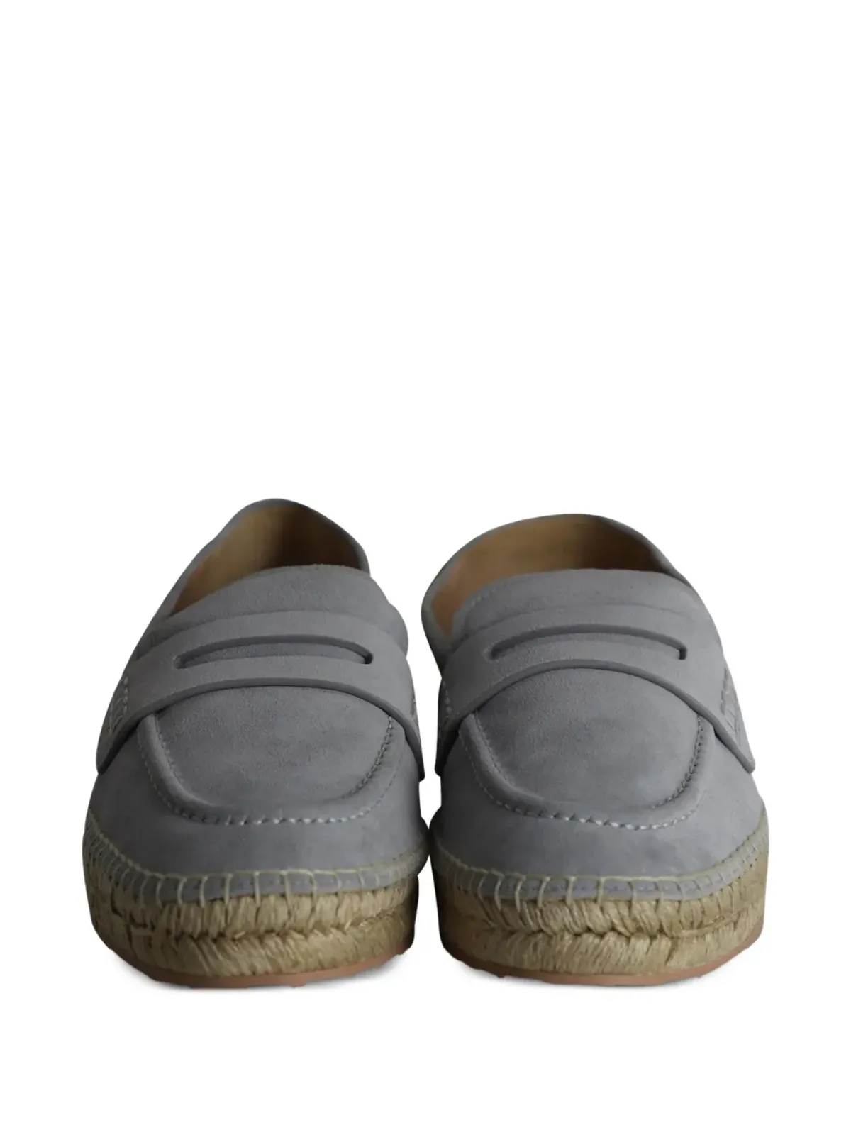 Gianvito Rossi Lido suede espadrilles - Grey - 画像5