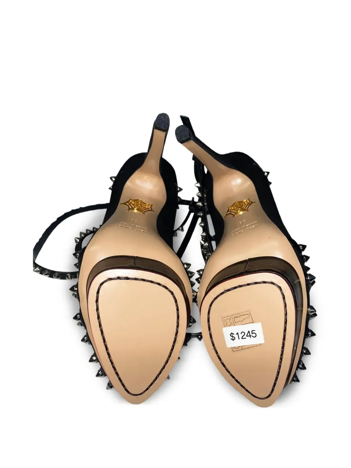 Charlotte Olympia Angry Portia スタッズ付きパンプス - 画像5